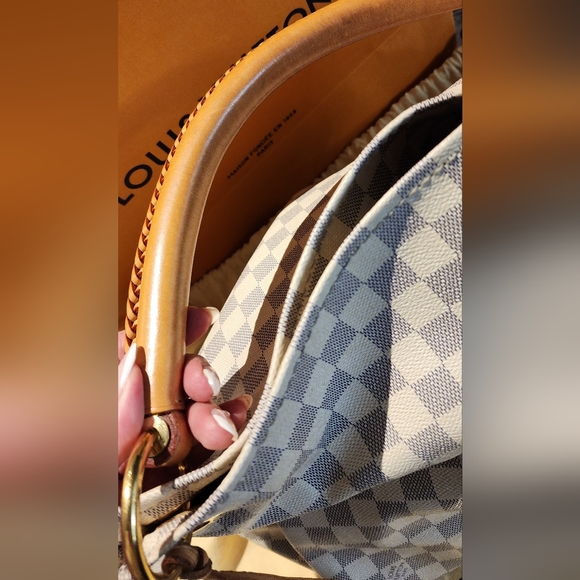 LOUIS VUITTON ARTSY MM DAMIER AZUR - Picture 6 of 10